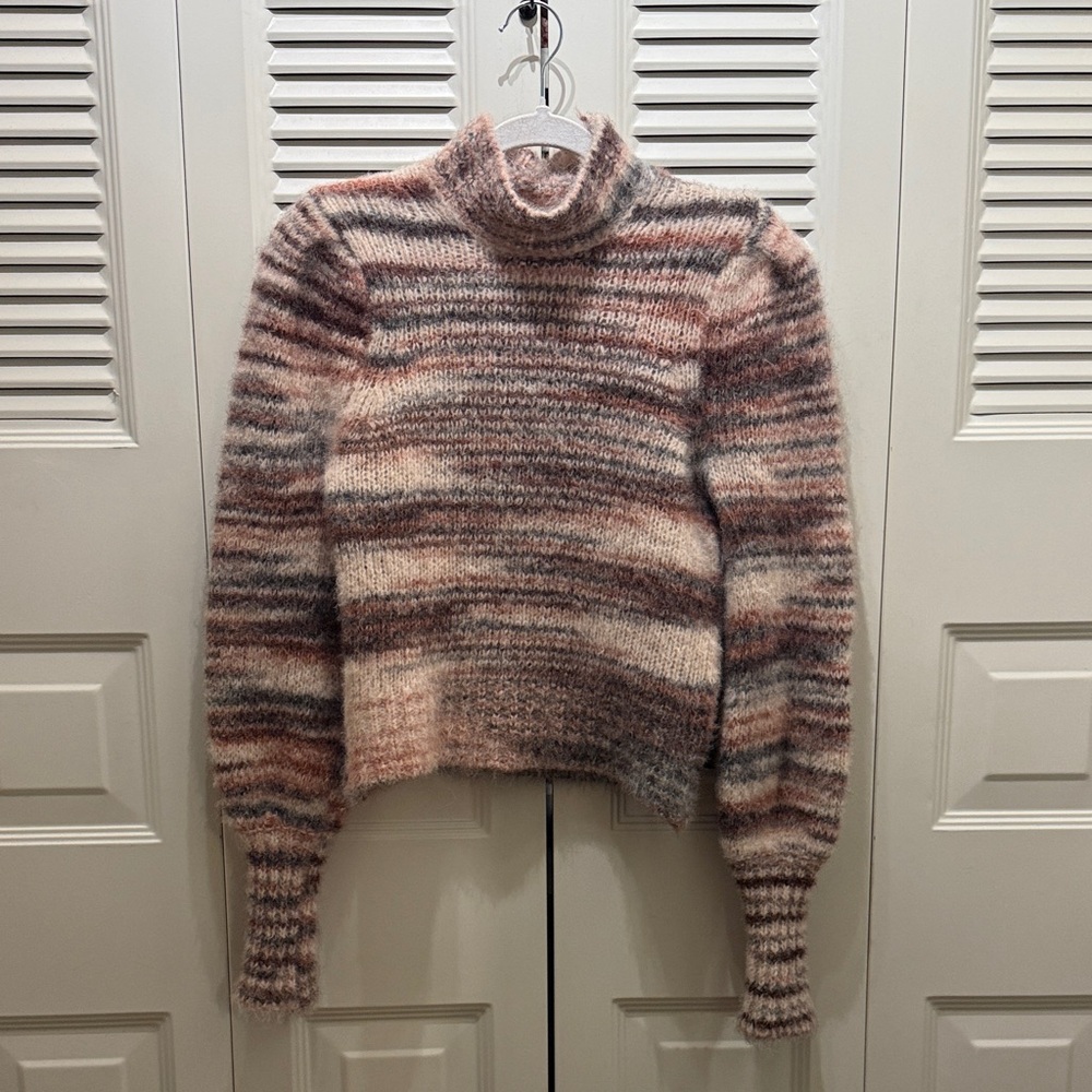 Veronica Beard Multicolor Turtleneck Sweater - image 1